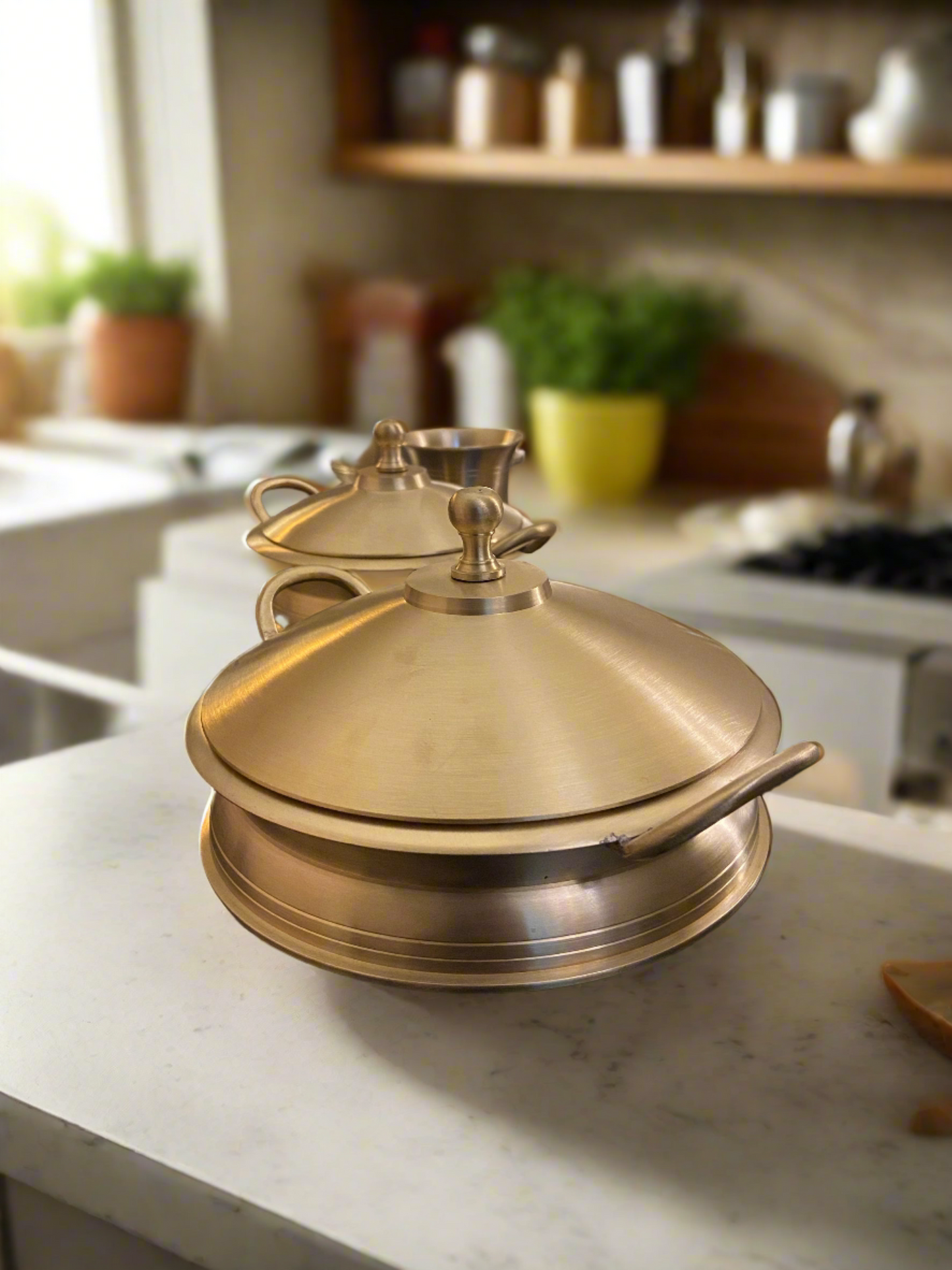 Serving bowl with spoon