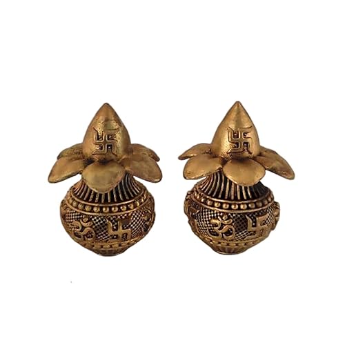 Brass Mangal Kalash - Little Divinity