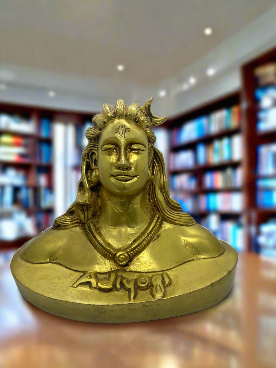 Adiyogi Brass – Divine Energy & Spiritual Elegance